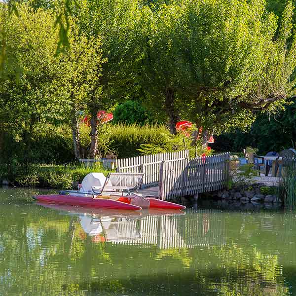 pedalo du lac saint georges